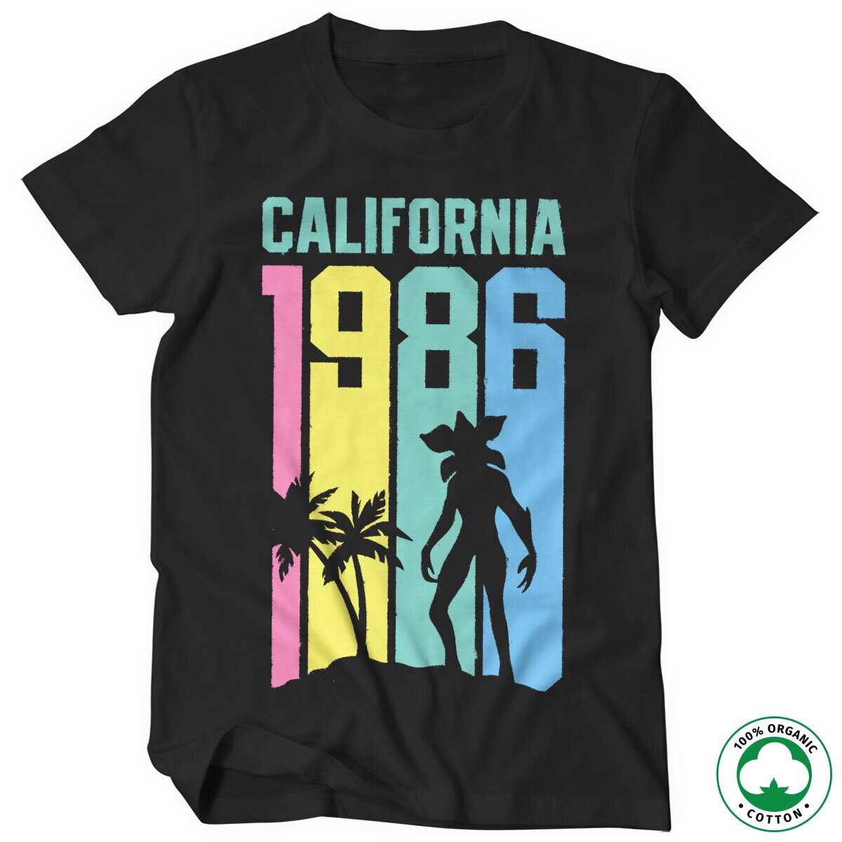 Stranger Things California 1989 Organic T-Shirt