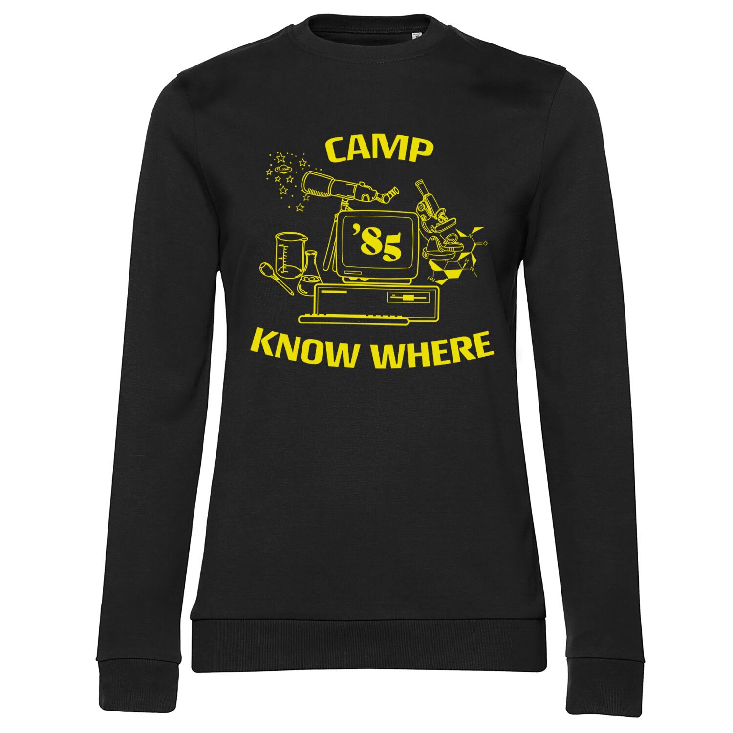 Camp Know Where Girly Sweatshirt