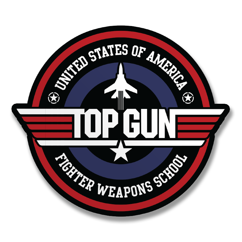 Top Gun - Fighter Weapons School Sticker