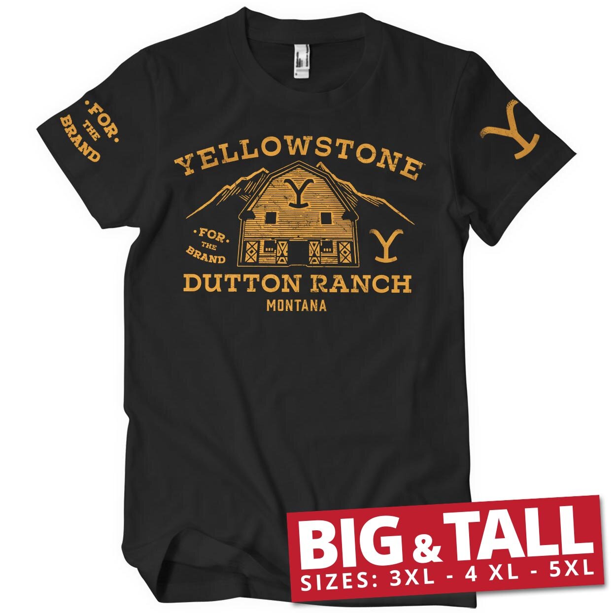 Yellowstone Barn Big & Tall T-Shirt