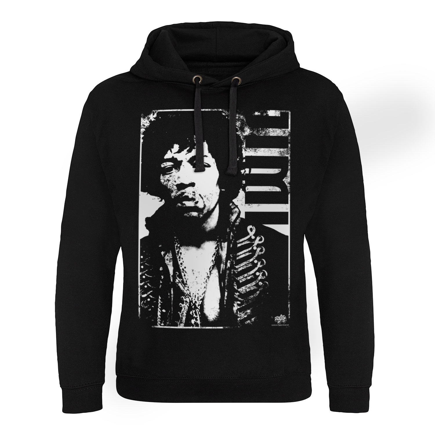 Jimi Hendrix Hoodie Portrait Black Hoody 