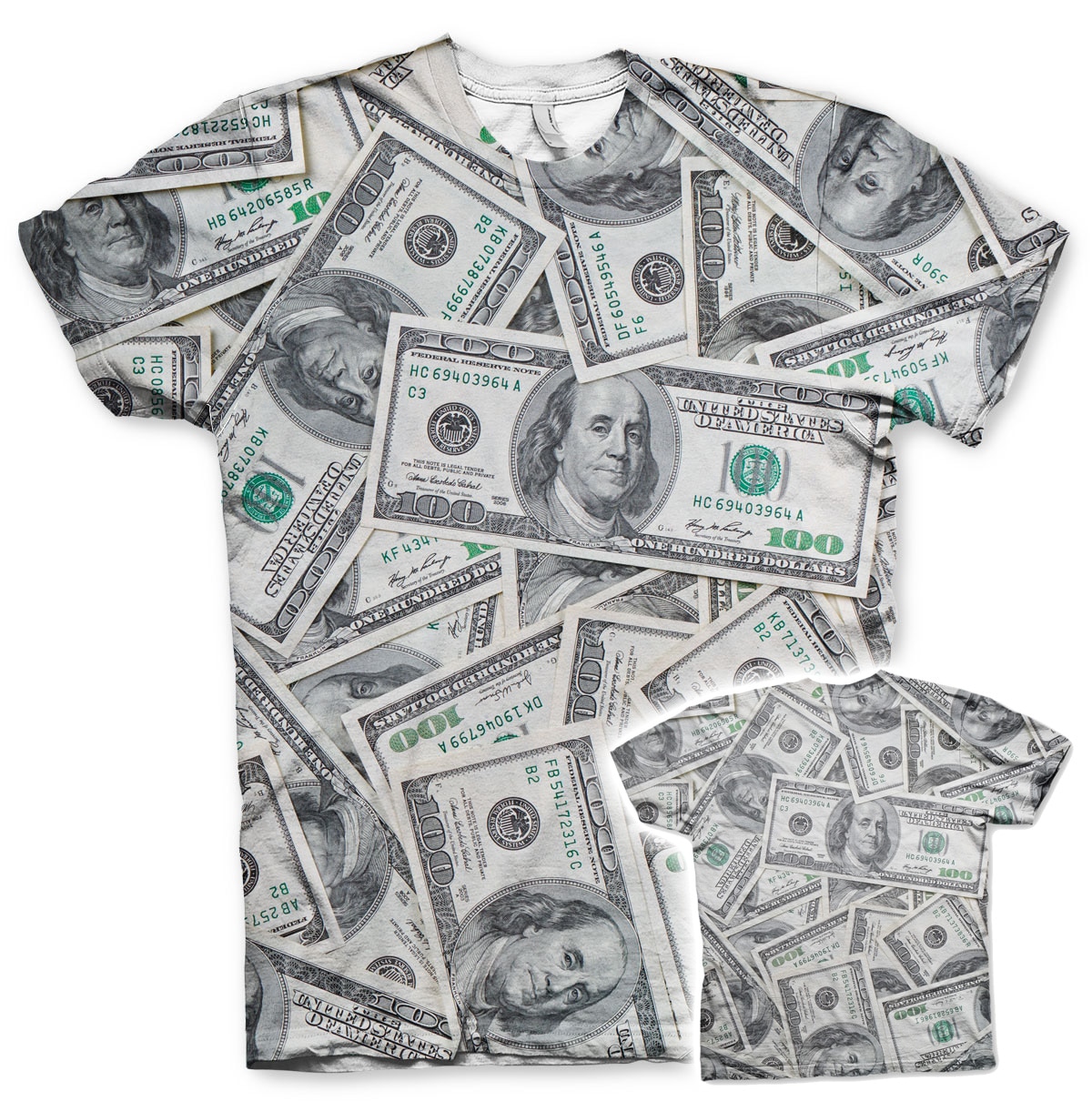 Dollars Allover T-Shirt