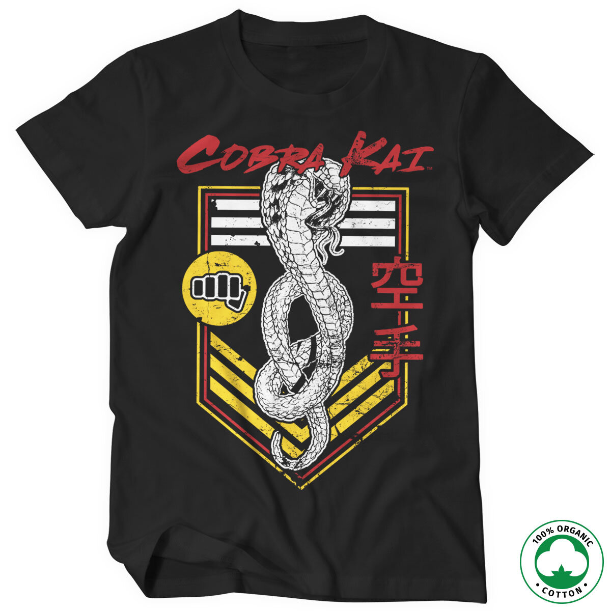 Cobra Kai Punch Patch Organic T-Shirt