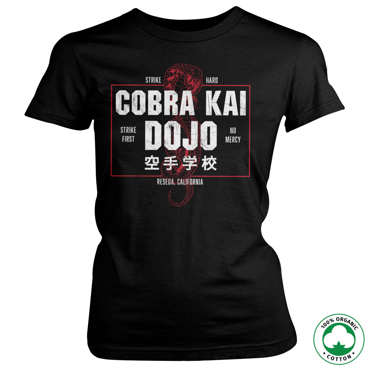 Cobra Kai Dojo Organic Girly Tee