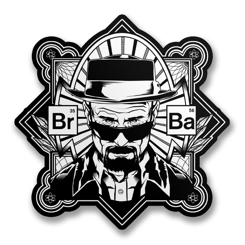 Br-Ba Heisenberg Sticker