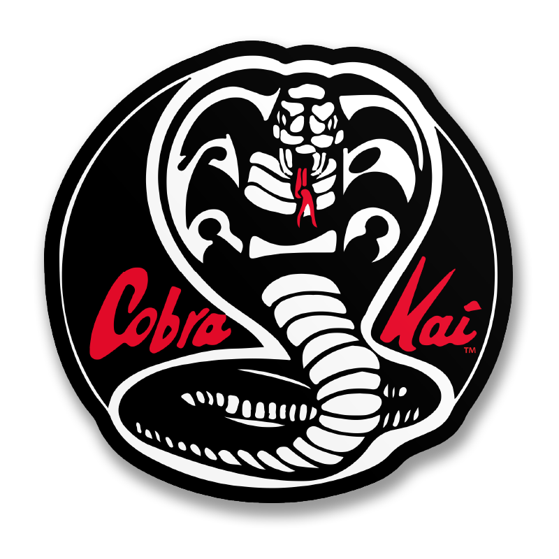 Cobra Kai Patch Sticker