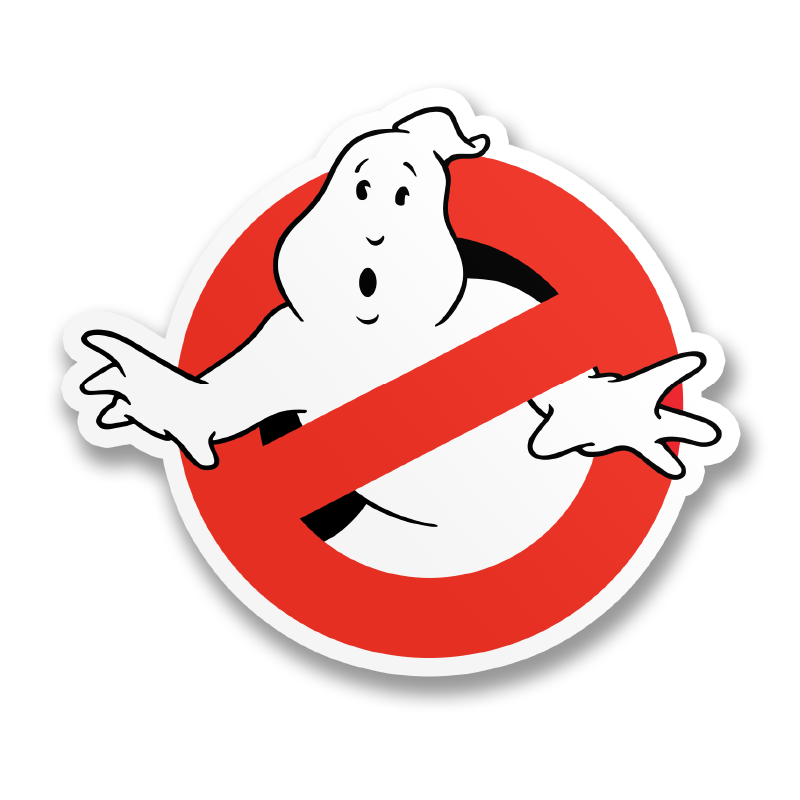 Ghostbusters Logotype Sticker