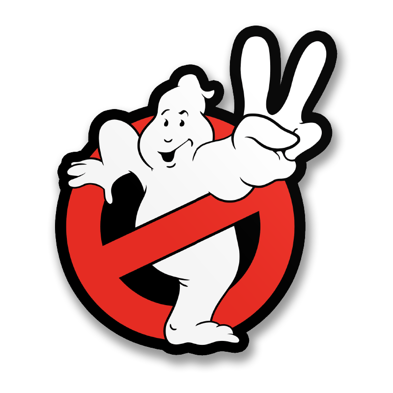 Ghostbusters 2 Logo Sticker
