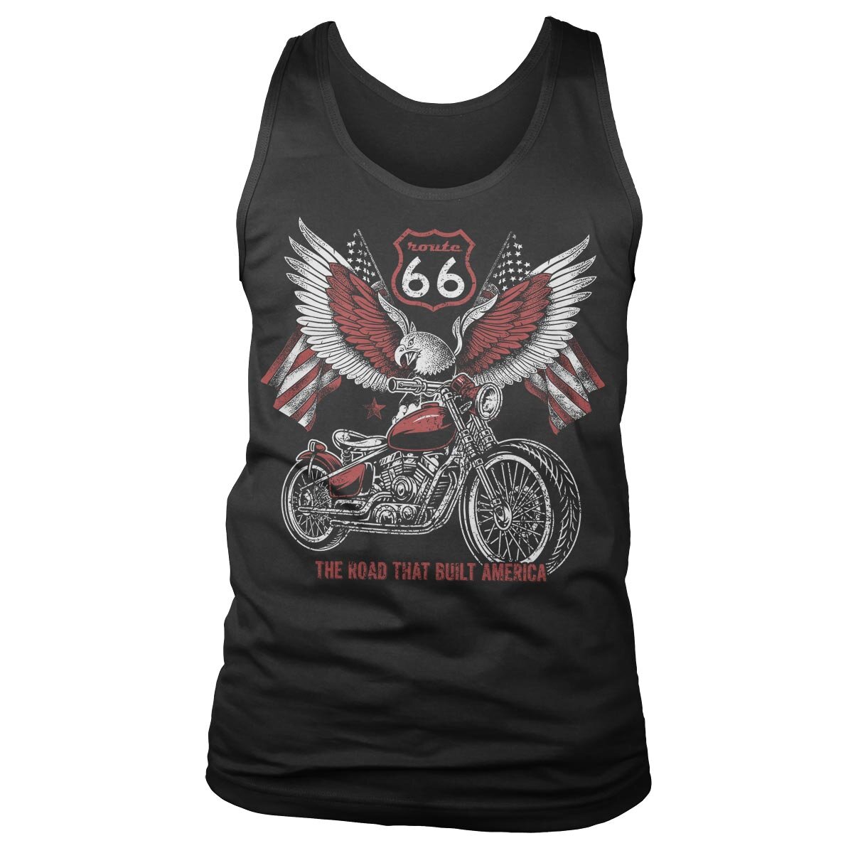 Route 66 - American Eagle Bike Tank Top
