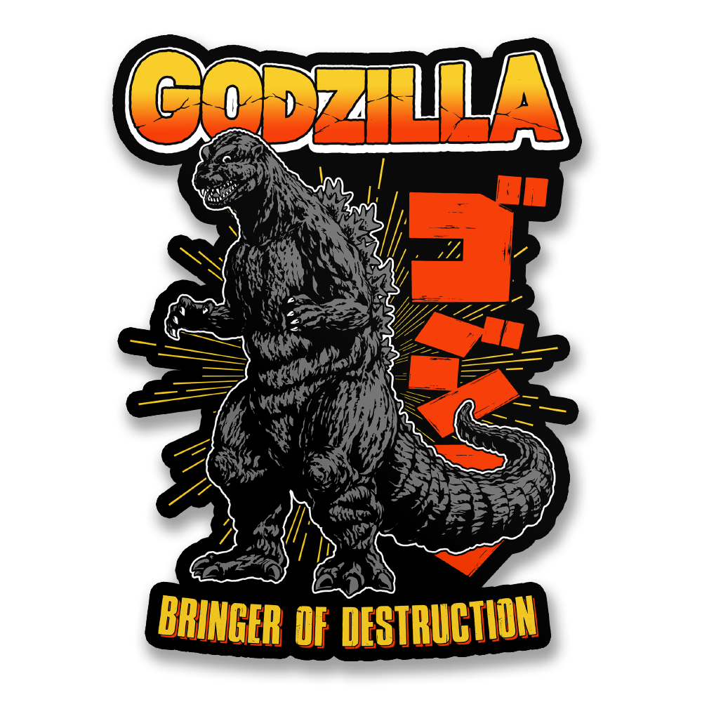 Godzilla - Bringer Of Destruction Sticker