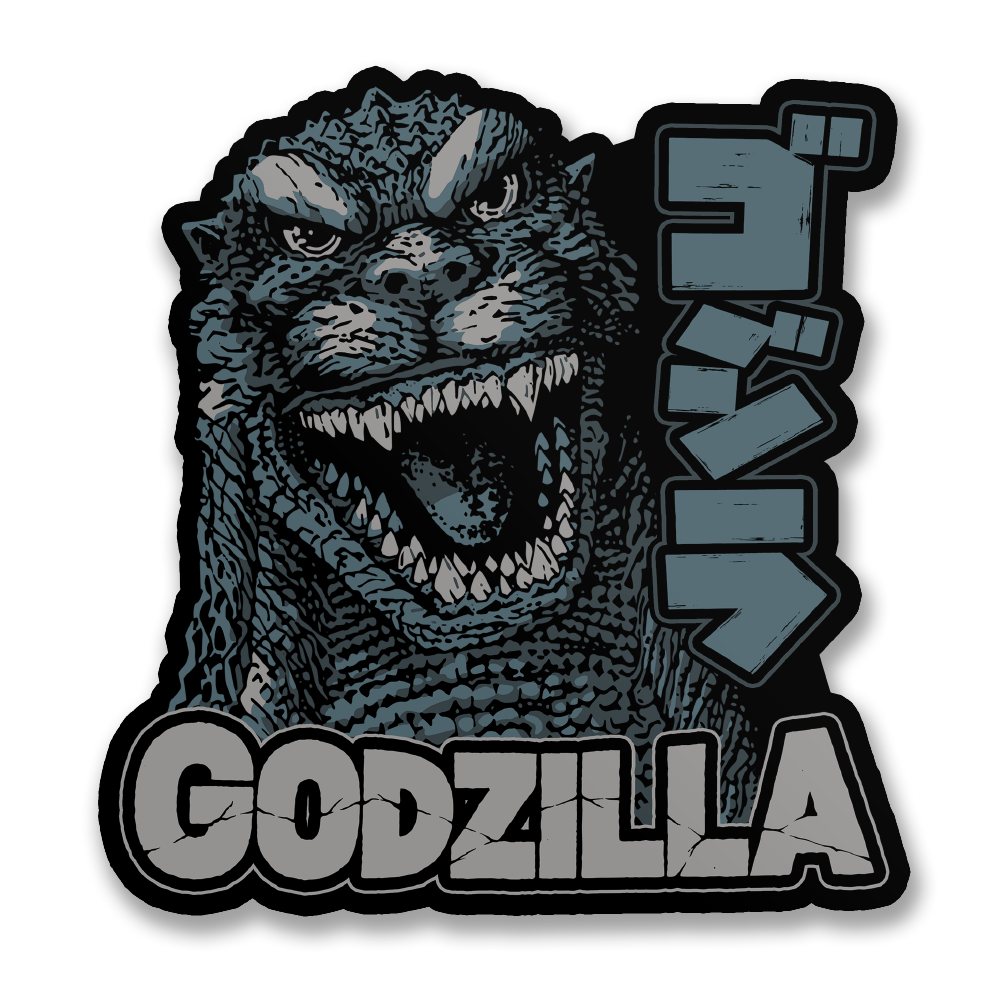 Godzilla Roar Sticker