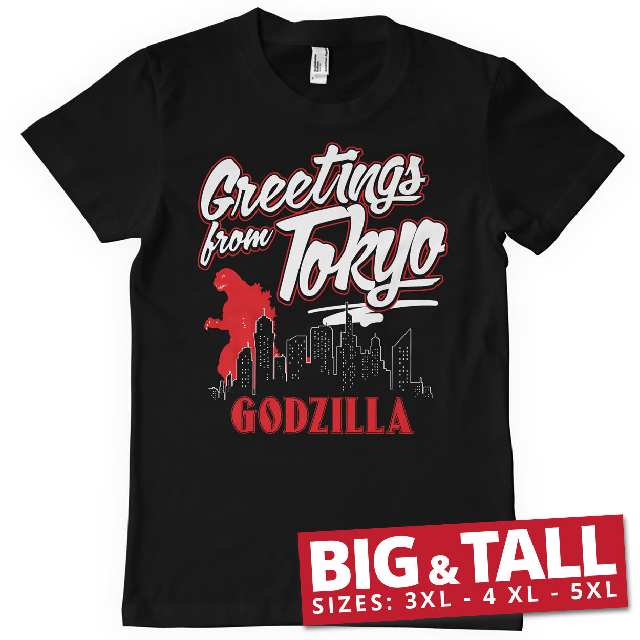 Greetings From Tokyo Big & Tall T-Shirt