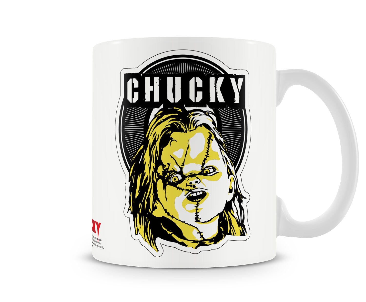Cracked Chucky Coffee Mug