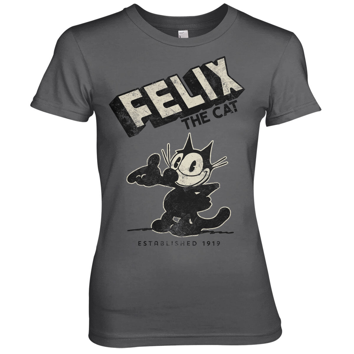 Felix The Cat - Est. 1919 Girly Tee
