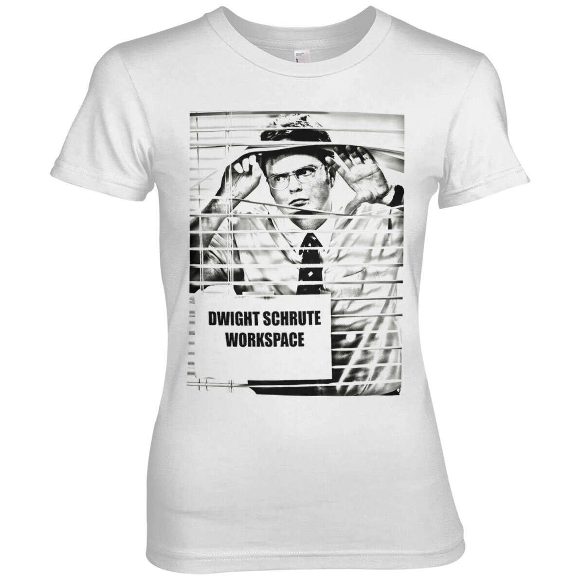Dwight Schrute Workspace Girly Tee