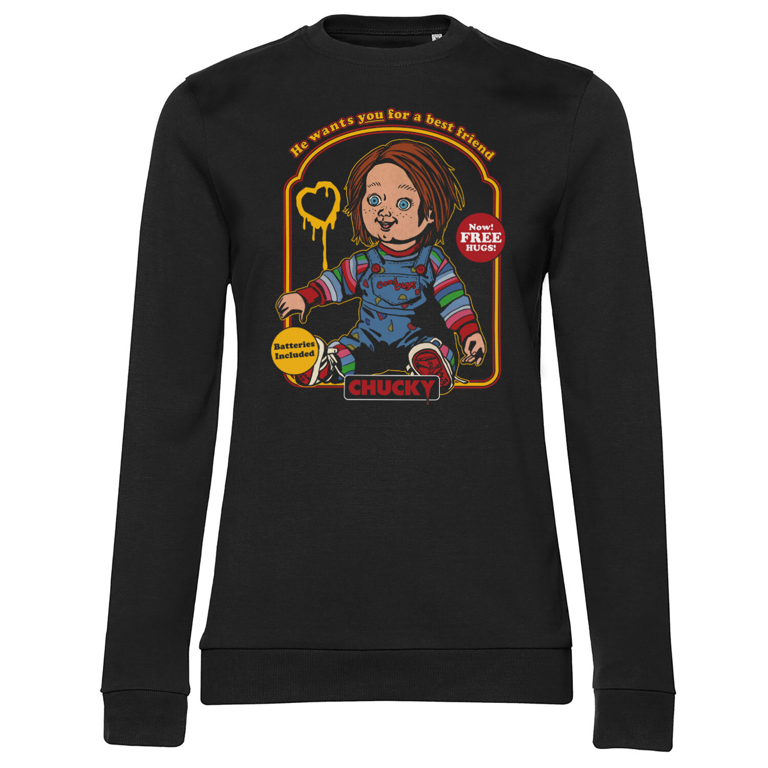 Chucky Toy Box Girly Sweatshirt