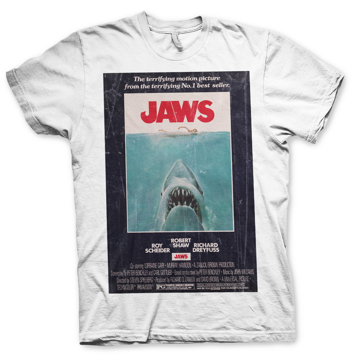 Jaws Vintage Original Poster T-Shirt