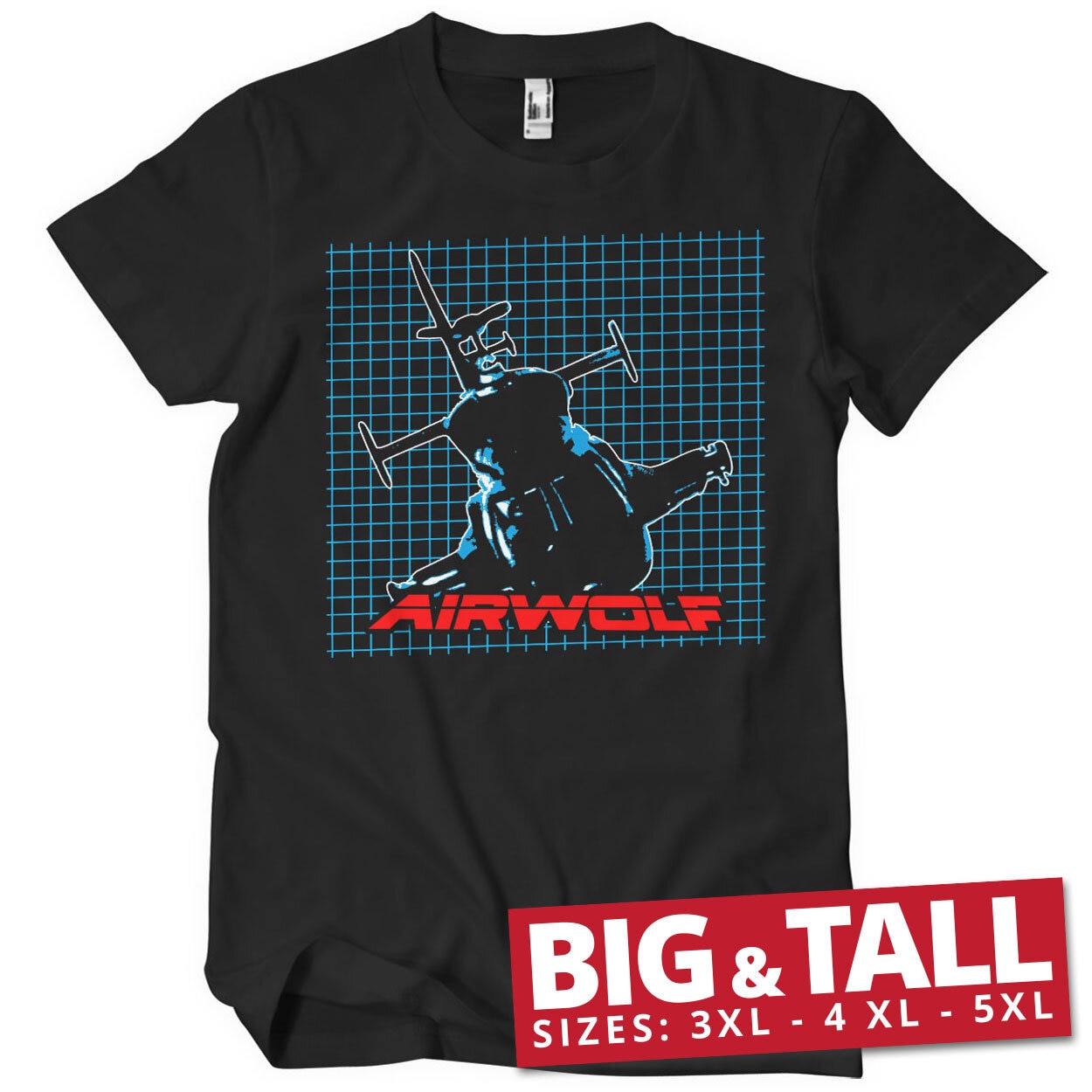 Airwolf Grid Big & Tall T-Shirt