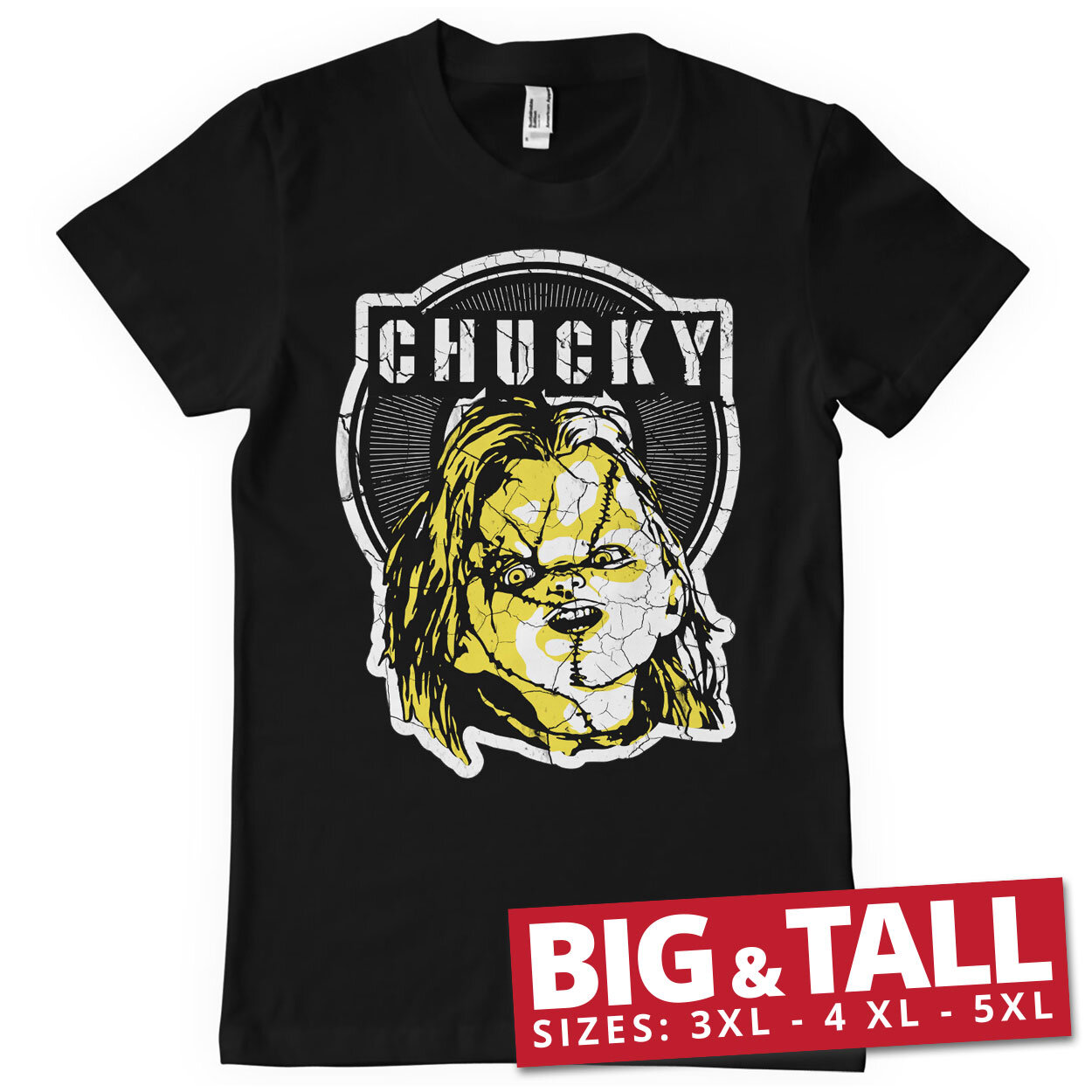 Cracked Chucky Big & Tall T-Shirt