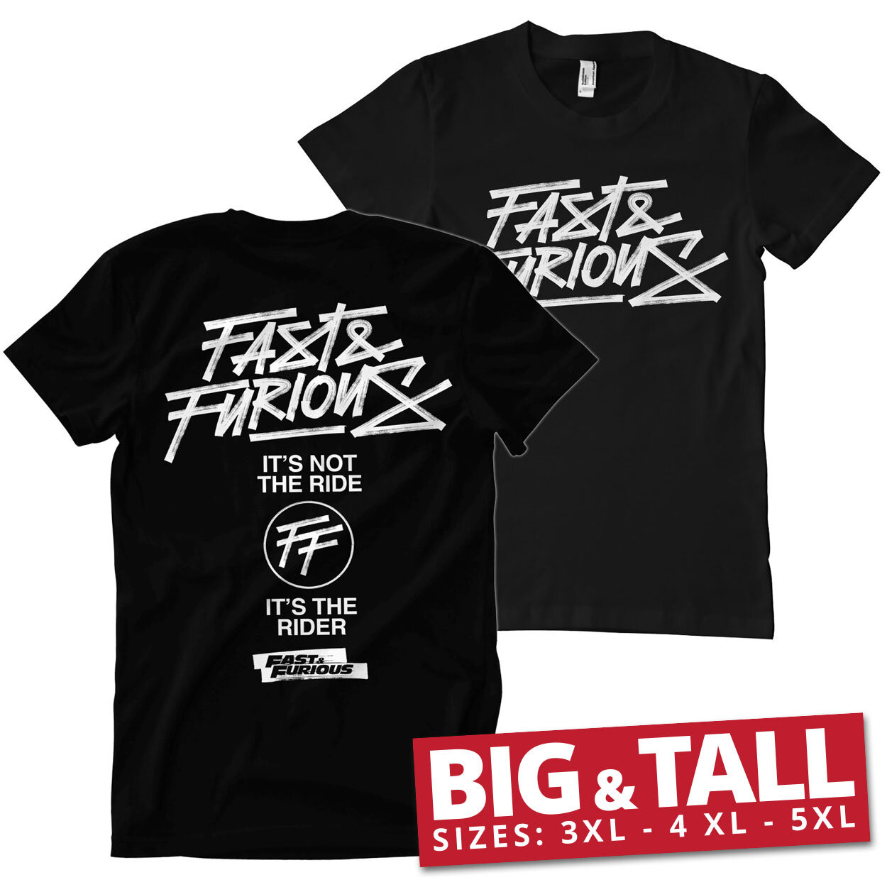 Fast & Furious Rider Big & Tall T-Shirt