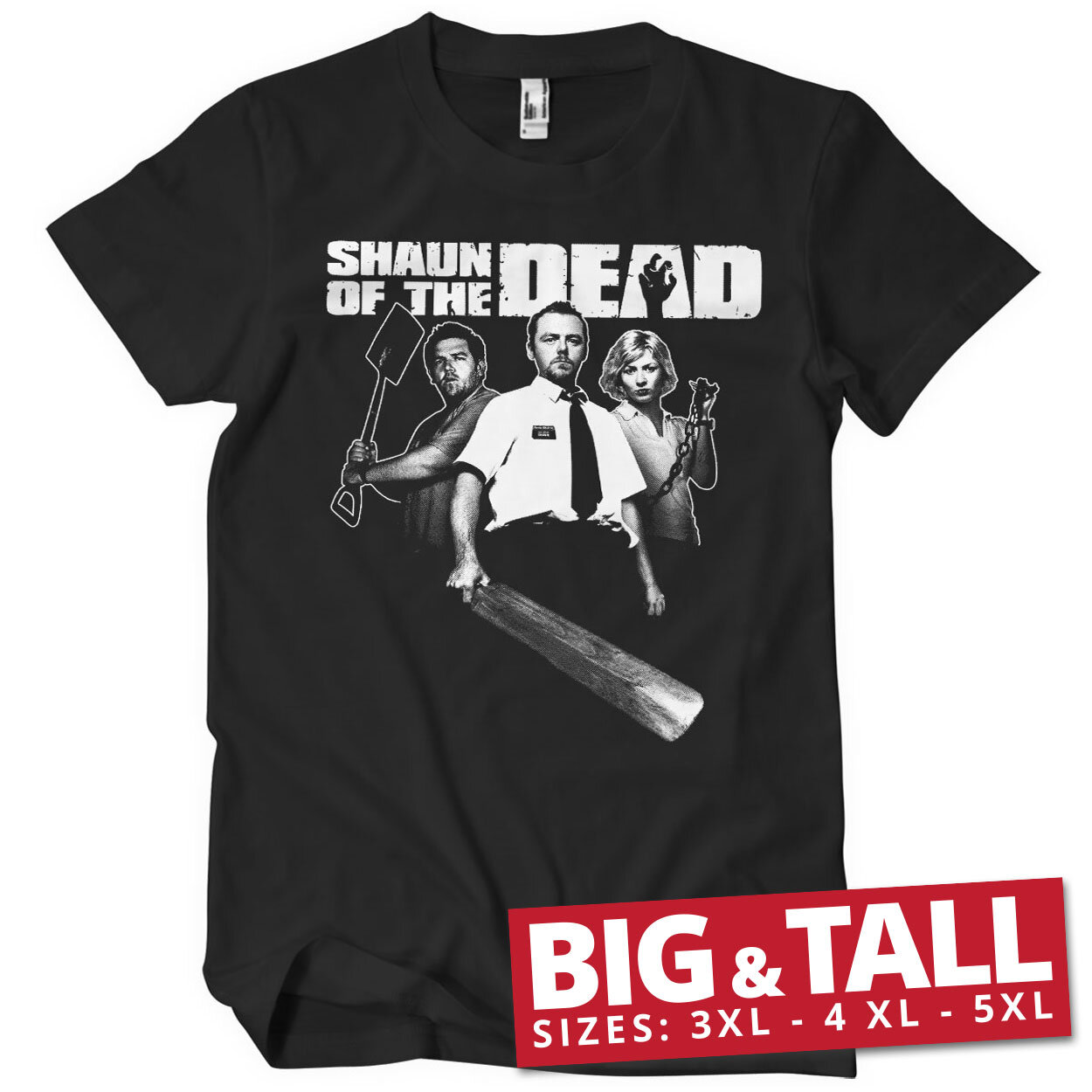 Shaun Of The Dead Big & Tall T-Shirt