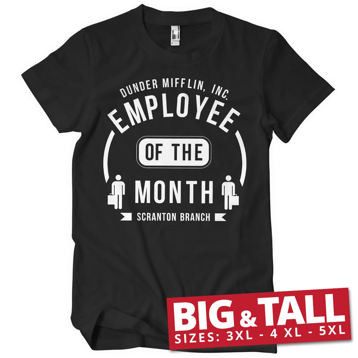 Dunder Mifflin Employee Of The Month Big & Tall T-Shirt