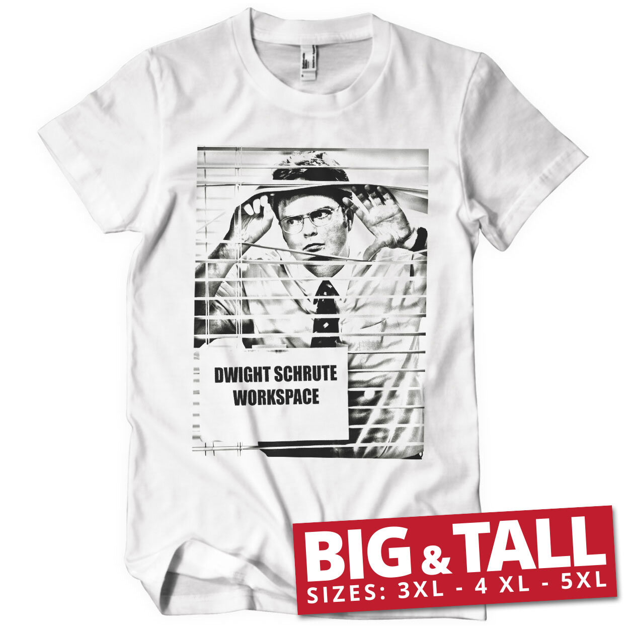 Dwight Schrute Workspace Big & Tall T-Shirt
