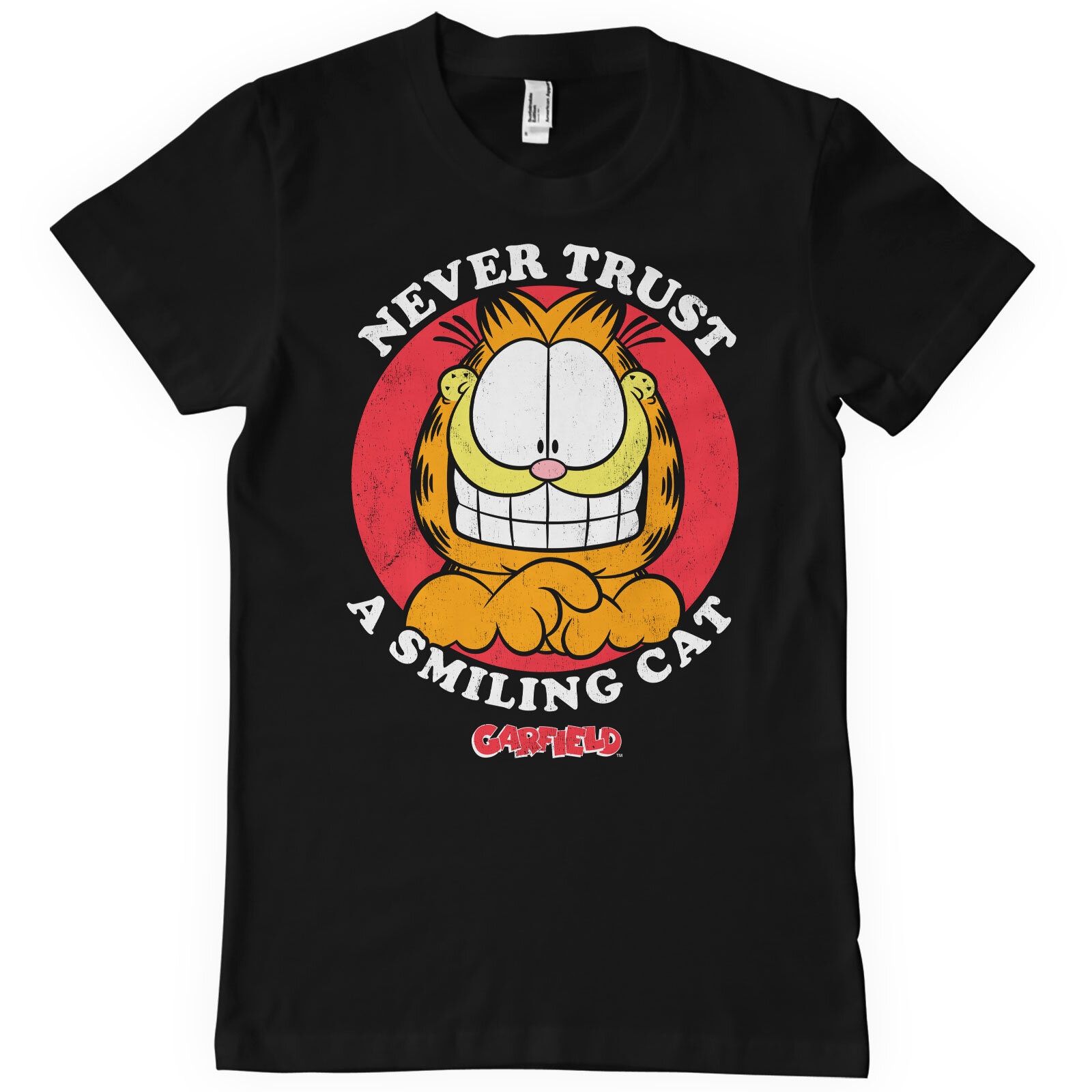 Garfield - Never Trust A Smiling Cat T-Shirt