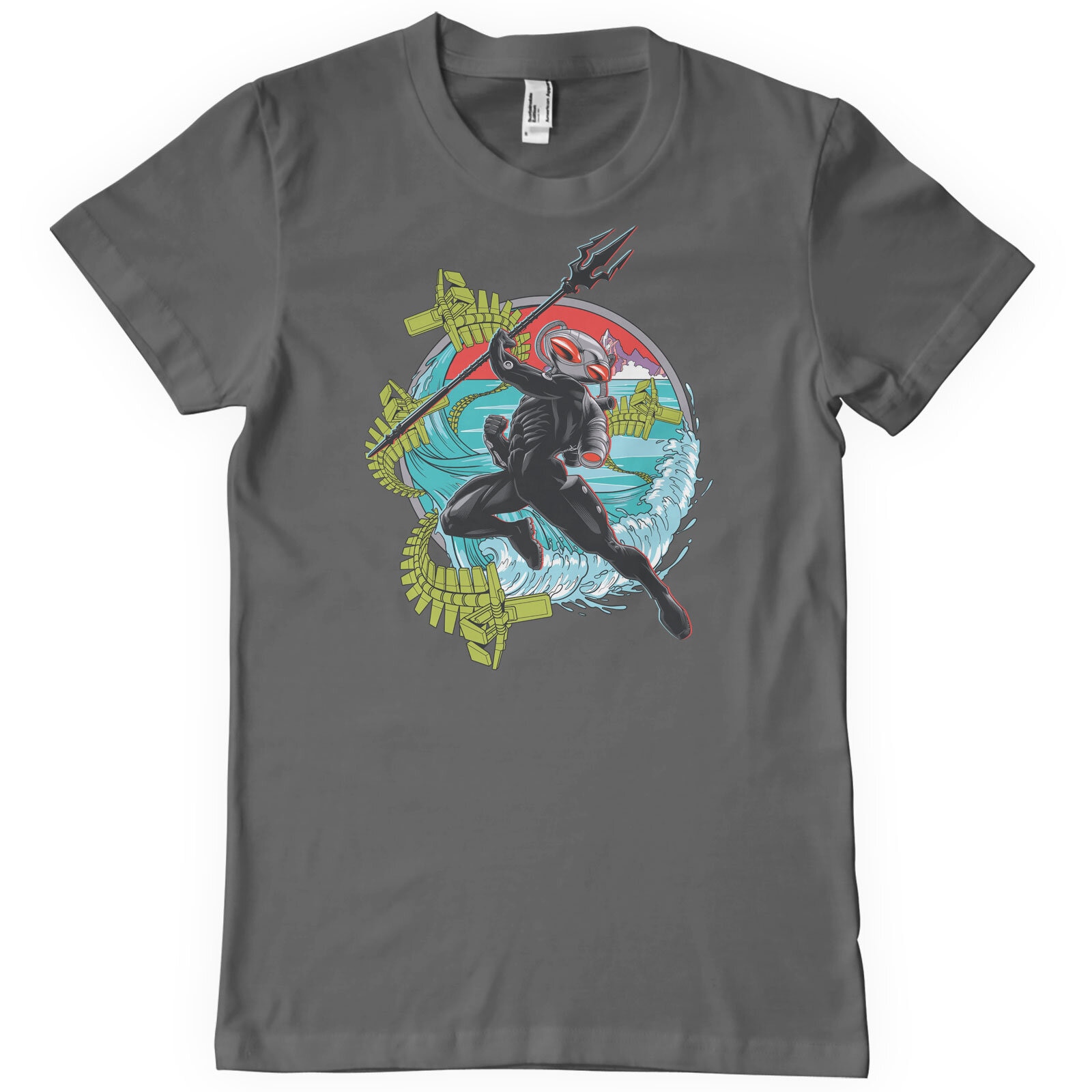 Aquaman - Surfing Black Manta T-Shirt