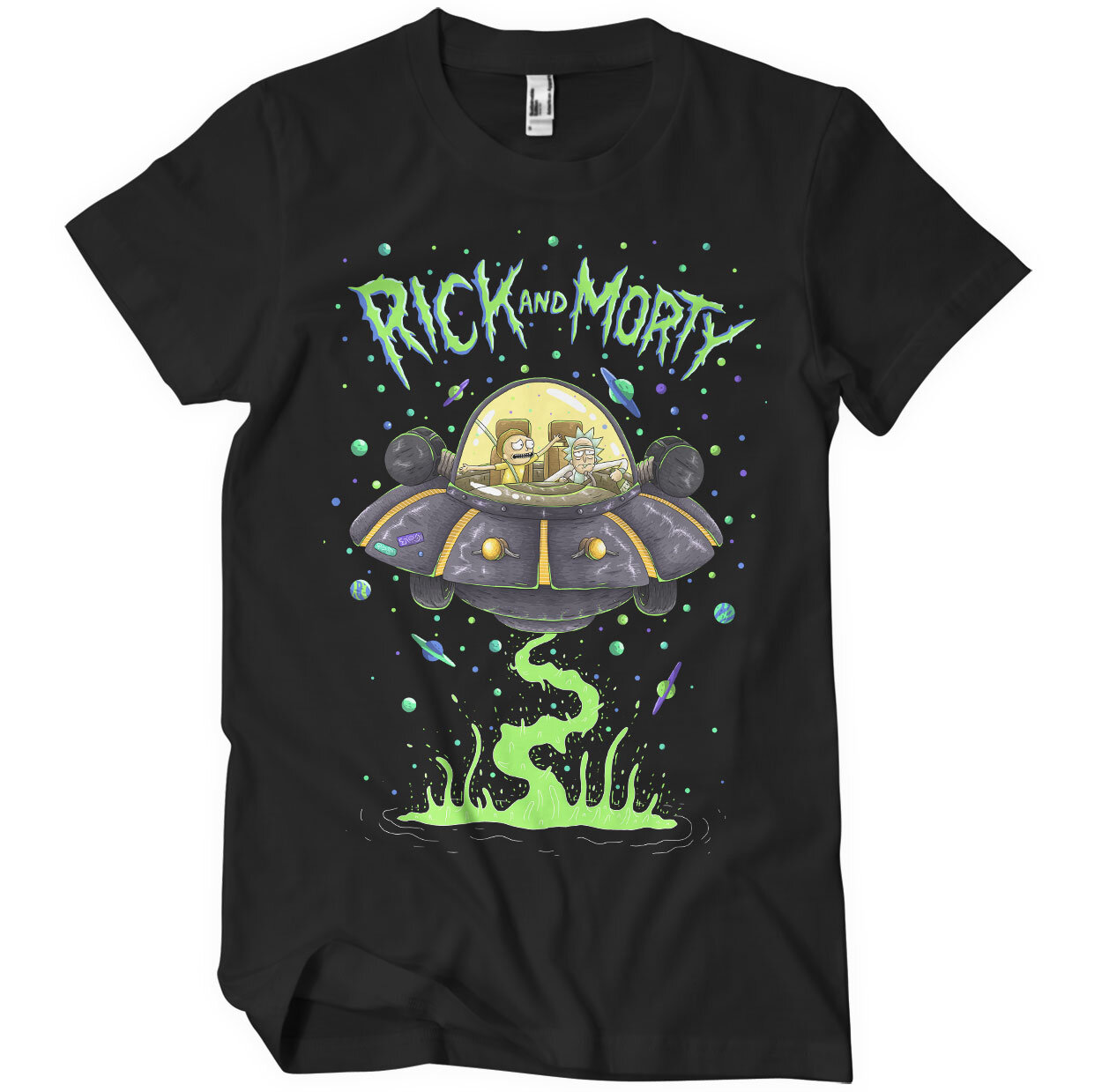 Rick And Morty Spaceship T-Shirt