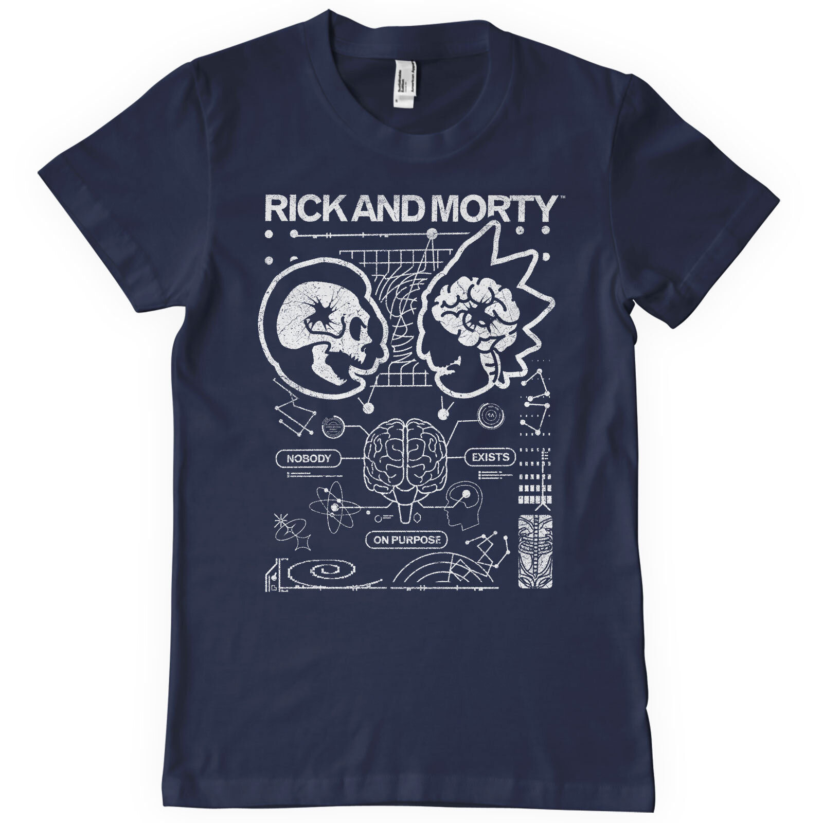 Rick and Morty - Nobody Exists On Purpose T-Shirt