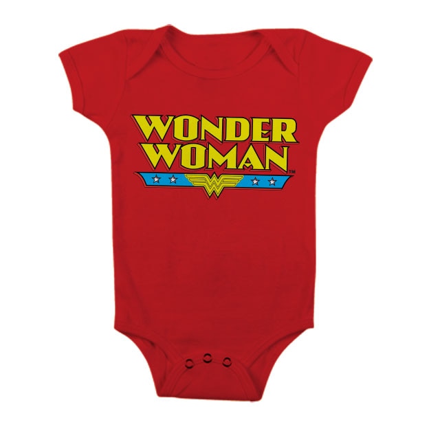 Wonder Woman Logo Baby Body