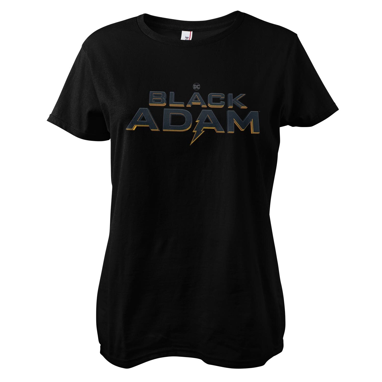 Black Adam Dark Logo Girly Tee