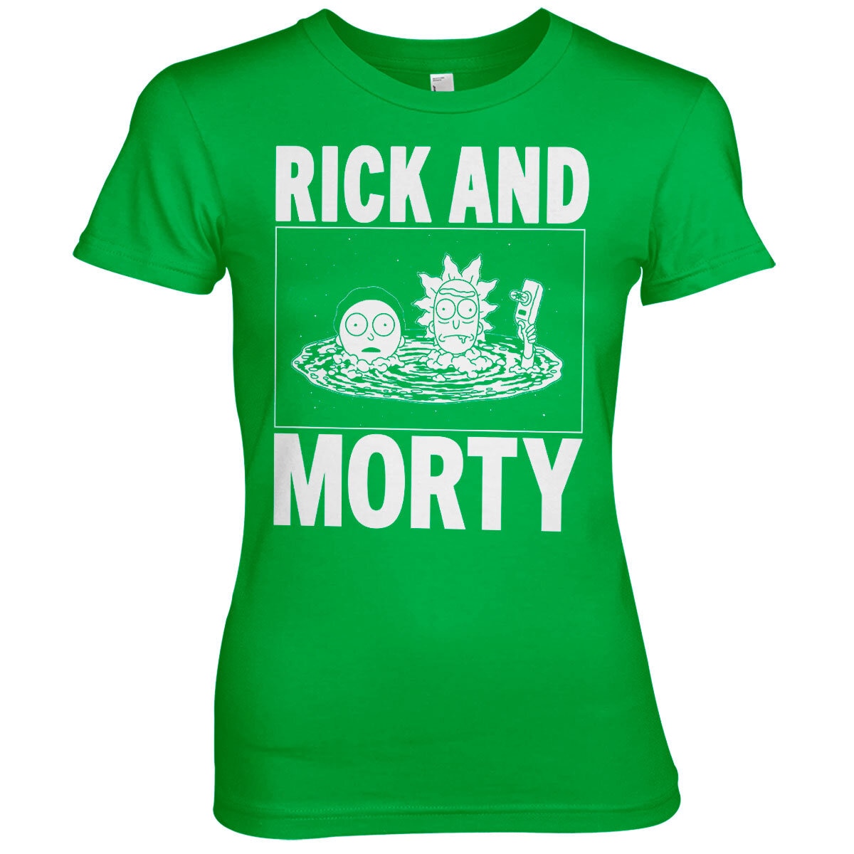 Rick And Morty Girly Tee
