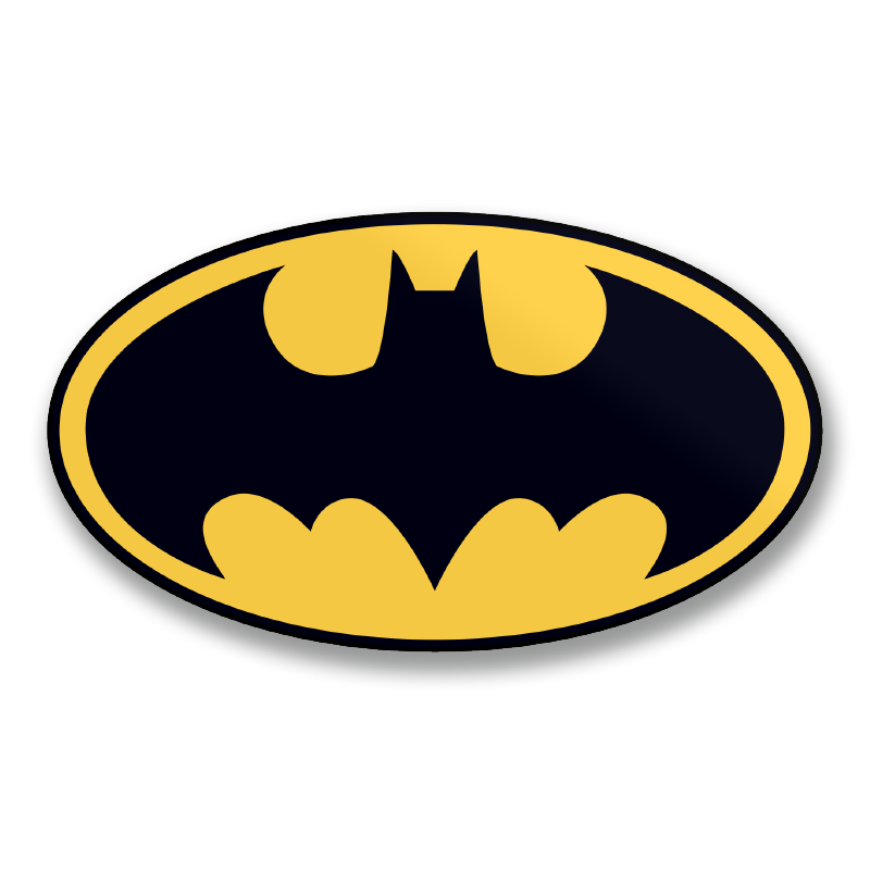 Batman Signal Logo Sticker