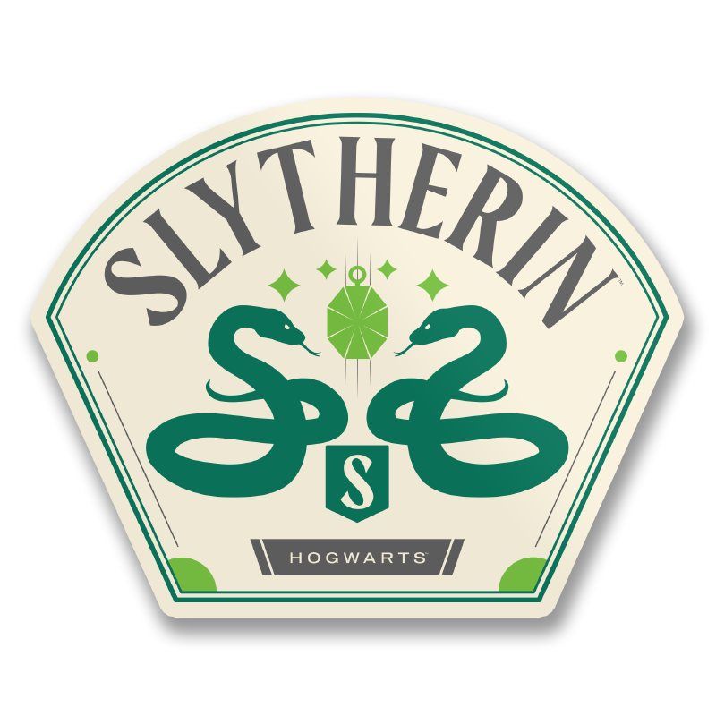 Slytherin Label Sticker 