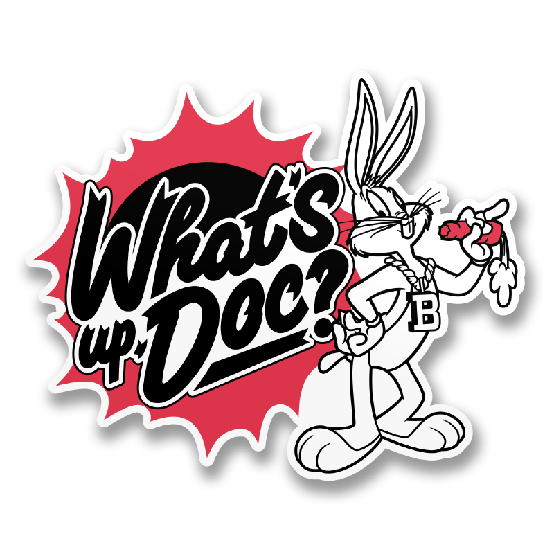 What's Up Doc? Sticker
