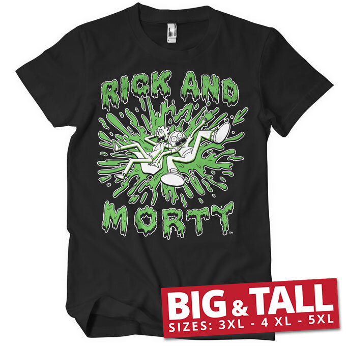 Rick And Morty Splash Big & Tall T-Shirt