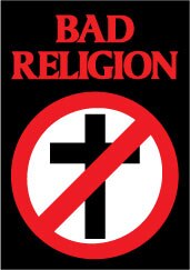 Bad Religion sticker.