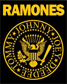 Ramones sticker.