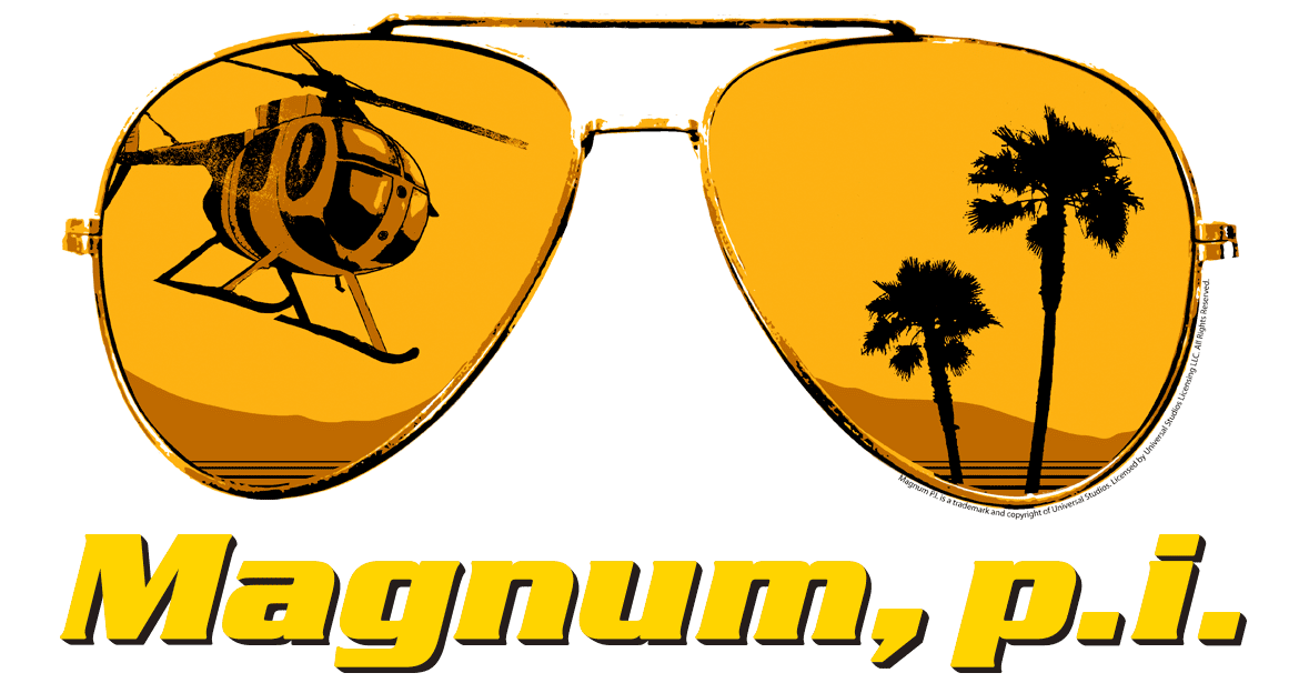 T-Shirts & Merchandise från TV-serien Magnum P.I. - Shirtstore