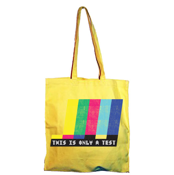 This Is Only A Test Tote Bag