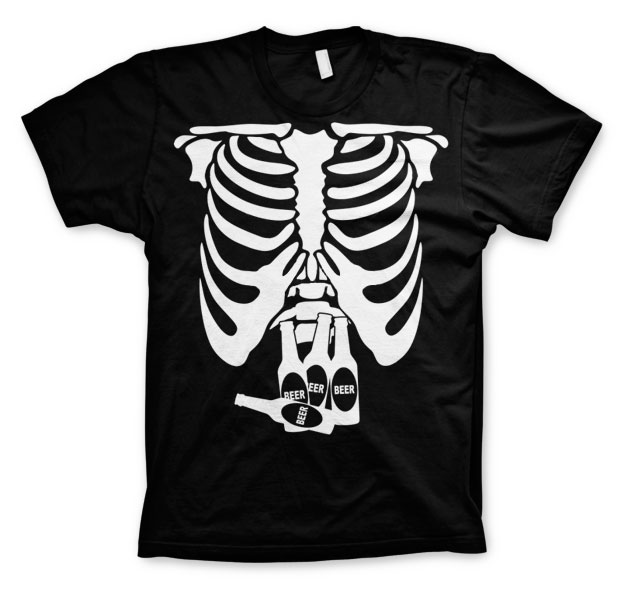 X-Ray Beer Belly T-Shirt